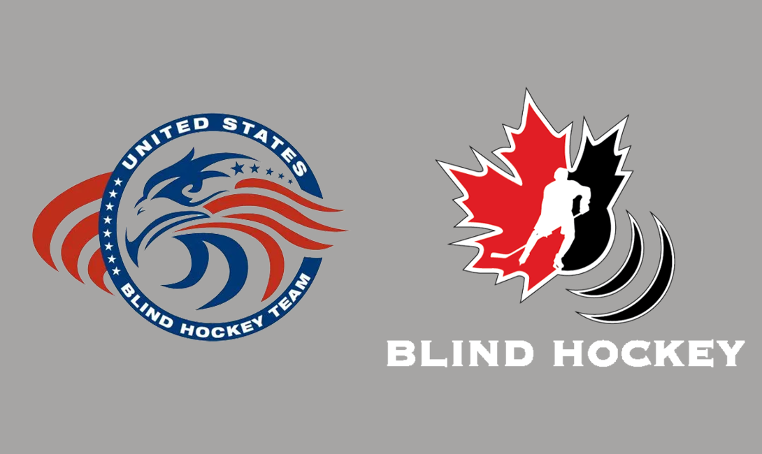 USA vs Canada Blind Hockey